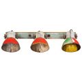 vidaXL Industriálna nástenná lampa farebná 65x25 cm E27