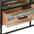 vidaXL TV skrinka 110x30x45 cm recyklovaný masív