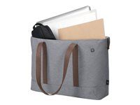 Taška na notebook s popruhom cez rameno - 13" - 14.1" - sivá