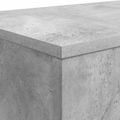 vidaXL Konferenčný stolík Betónovo sivá 102 x 35 x 75 cm