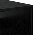 vidaXL Konferenčný stolík Čierny dub 95 x 55 x 31 cm Kompozitné drevo