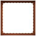 vidaXL Obrubník trávnika 4 ks 60 x 60 x 35 cm Oceľ Hrdzavý