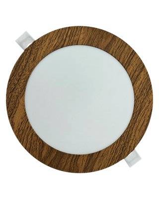 TR-146 LED panel 12W 1008lm 4200K dekor drevo - kruhový vstavaný Trixline