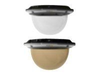 Súprava bublinovej kupoly kamery - priesvitná, smoked glass - pre AXIS Q6034 PTZ Dome Network Camera