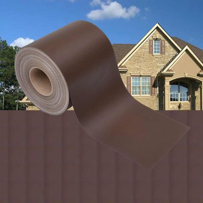 vidaXL PVC ochranná páska na ochranu súkromia 70x0,19 m hnedá