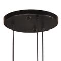 vidaXL Závesná lampa 25 W viacfarebná 30x30x100 cm E27