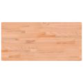 vidaXL Pracovný stôl 115x55x81,5 cm masívny buk a kov