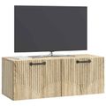 vidaXL Nástenná TV skrinka Nástenný Dub sonoma 78,5 x 31 x 30 cm