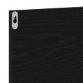 vidaXL Kúpeľňové zrkadlo, čierny dub, 40x10,5x37 cm, imitácia dreva