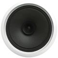 Fonestar Podhledový 100V reproduktor 15 W, 8", ABS, ocelová mřížka, montážní hl 85 mm, bílý stropní reproduktor, 100V linka, 8" dvoukonusový, 10W RMS, 75–16000 Hz, transformátor, hliníková mrížka, rychlá montáž