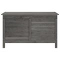 vidaXL Záhradný úložný box antracitový 99x49,5x58,5 cm jedľový masív