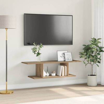 vidaXL Zostava TV skriniek Nástenný Remeselný dub 102 x 35 x 35 cm