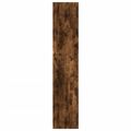 vidaXL Knižnica dymový dub 57x28,5x107,5 cm kompozitné drevo
