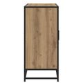 vidaXL Servírovacia skriňa Dub artisan 92 x 35 x 76 cm