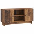 vidaXL TV skrinka 102 x 34,5 x 50 cm Staré drevo Kompozitné drevo