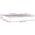 vidaXL Posteľný rám s boxspringom zelená 200x200 cm látka
