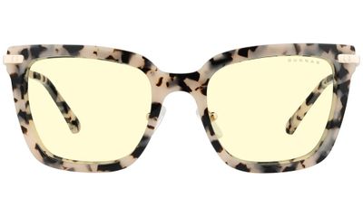 GUNNAR kancelárske/hermé okuliare KAIA CREAM MARBLE jantárové sklá BLF 65 GUNNAR focus