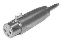 Redukcia MIC 3PIN zdierka/ Jack 6,3 mono konektor