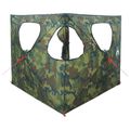 vidaXL Poľovnícky stan 145 x 145 x 150 cm Maskáčová Polyester a oceľ