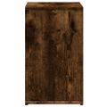 vidaXL Príručný stolík dymový dub 50x30x50 cm spracované drevo