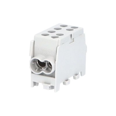 Svorkovnica rozbočovacia HLAK 35 1/2 M2, 125A, 1pól., AL/CU, IP20, šedá, na DIN /2080141