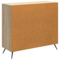 vidaXL Servírovacia skriňa Dub sonoma 89 x 34,5 x 80 cm
