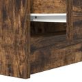 vidaXL Nočné skrinky s 2 zásuvkami 2 ks dymový dub 38x34x80 cm