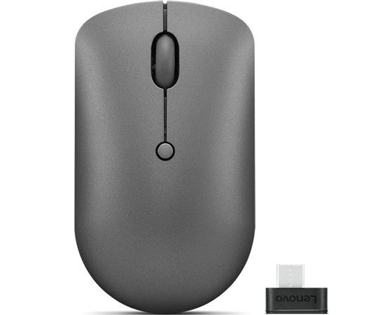 Lenovo 540/Cestová/Optická/2 400 DPI/Bezdrôtová USB/Sivá