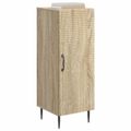 vidaXL Servírovacia skriňa Dub sonoma 33 x 34,5 x 89,5 cm