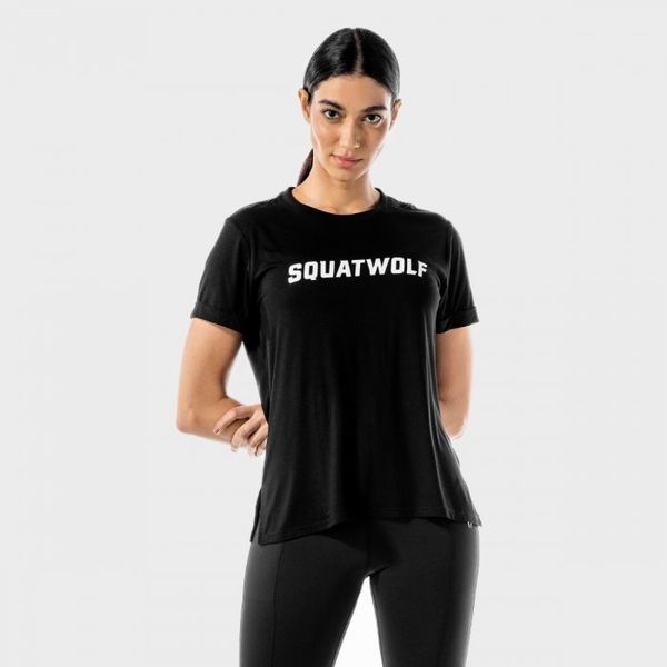 Dámske tričko Iconic Onyx - SQUATWOLF, veľkosť L