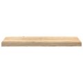 vidaXL Okenný parapet 2 ks 80x30x2 cm neošetrený dubový masív