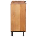 vidaXL Servírovacia skriňa Drevité hnedé dokončenie 90 x 33 x 75 cm