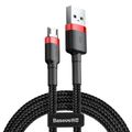 Kábel Baseus Cafule Micro USB 1,5A 2 m (červený+čierny)