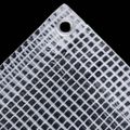 vidaXL Celta Leno 140 g/m² 4x6 m biela
