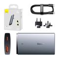 Sieťová nabíjačka Baseus GaN5, 65 W, 1xport USB-C, 1xUSB-A