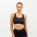 Športová podprsenka Racer Back Black - NEBBIA