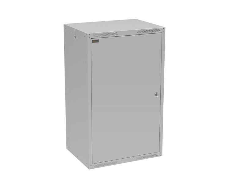 Rozvádzač nástěnný GrandN DUO 20U 450 mm, dvere plech, RAL 7035, GrandND-20U-645-21-G