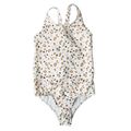 Plavky s UPF 50+ Beige Leopard
