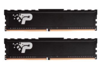 Patriot/DDR4/16GB/3200MHz/CL22/2x8GB/Black