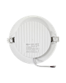 Q-103P LED panel 12W 1200lm 4000K biely - kruhový vstavaný Qtec