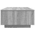 vidaXL Konferenčný stolík Sivý Sonoma 95 x 55 x 31 cm Kompozitné drevo