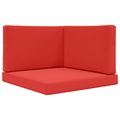 vidaXL Vankúš na vonkajšiu pohovku Polyester Červená 80 x 80 cm