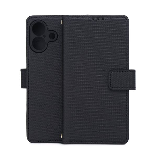 Puzdro Smart Triangle pre iPhone 17 6,3" / 18 6,3" čierna