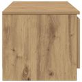 vidaXL TV skrinka Artisan Dub 140x40x36 cm Konštrukčné drevo