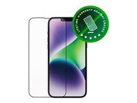 Ochrana obrazovky pre mobilný telefón - farba rámu čierna - pre Apple iPhone 13 Pro Max, 14 Plus