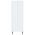 vidaXL Servírovacia skriňa Biela 34,5 x 33 x 92 cm Kompozitné drevo