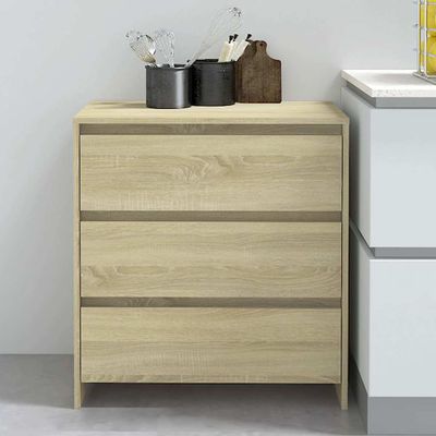vidaXL Komoda dub sonoma 70x41x75 cm spracované drevo