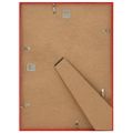 vidaXL Fotorámiky na stenu alebo stôl 5 ks červené 70x90 cm MDF