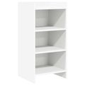 vidaXL Servírovacia skriňa Biela 40 x 36 x 80 cm Kompozitné drevo