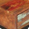 vidaXL Príručný stolík v tvare U 45x30x61 cm, recyklovaný masív